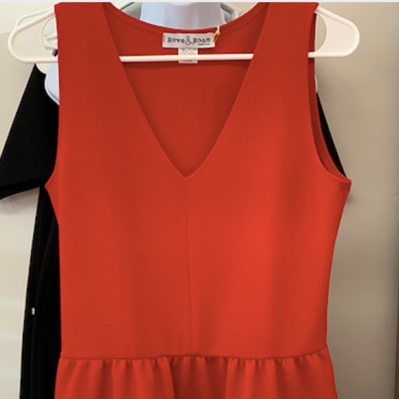 Color Block Stretch Dress - Picture 3 of 4